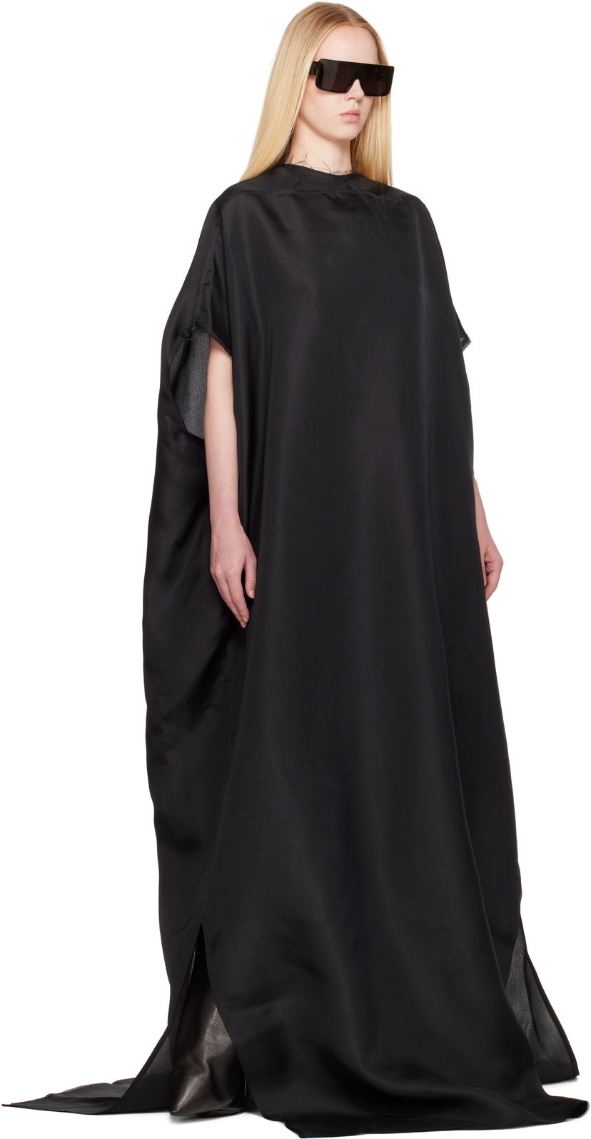 Klä Rick Owens Rick Owens Hollywood Taco Kiss Tall Boots Svart | RO01E7843 LSLCN0