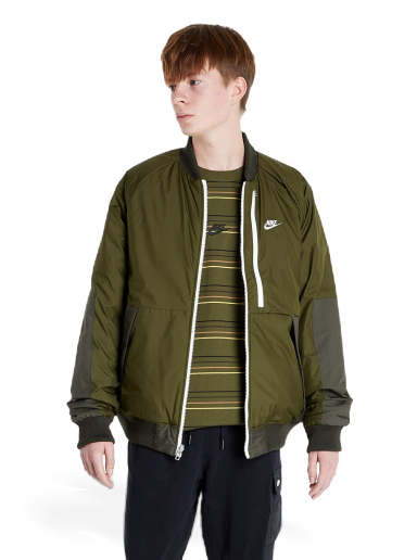 Bomberjacka Nike Sportswear Therma-FIT Legacy M Reversible Bomber Grön | DD6849-326