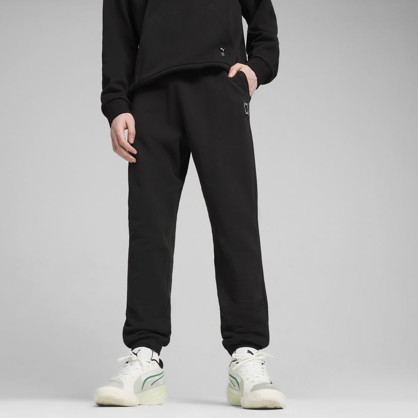 Träningsbyxor Puma Pivot Basketball Pants Svart | 627595_03