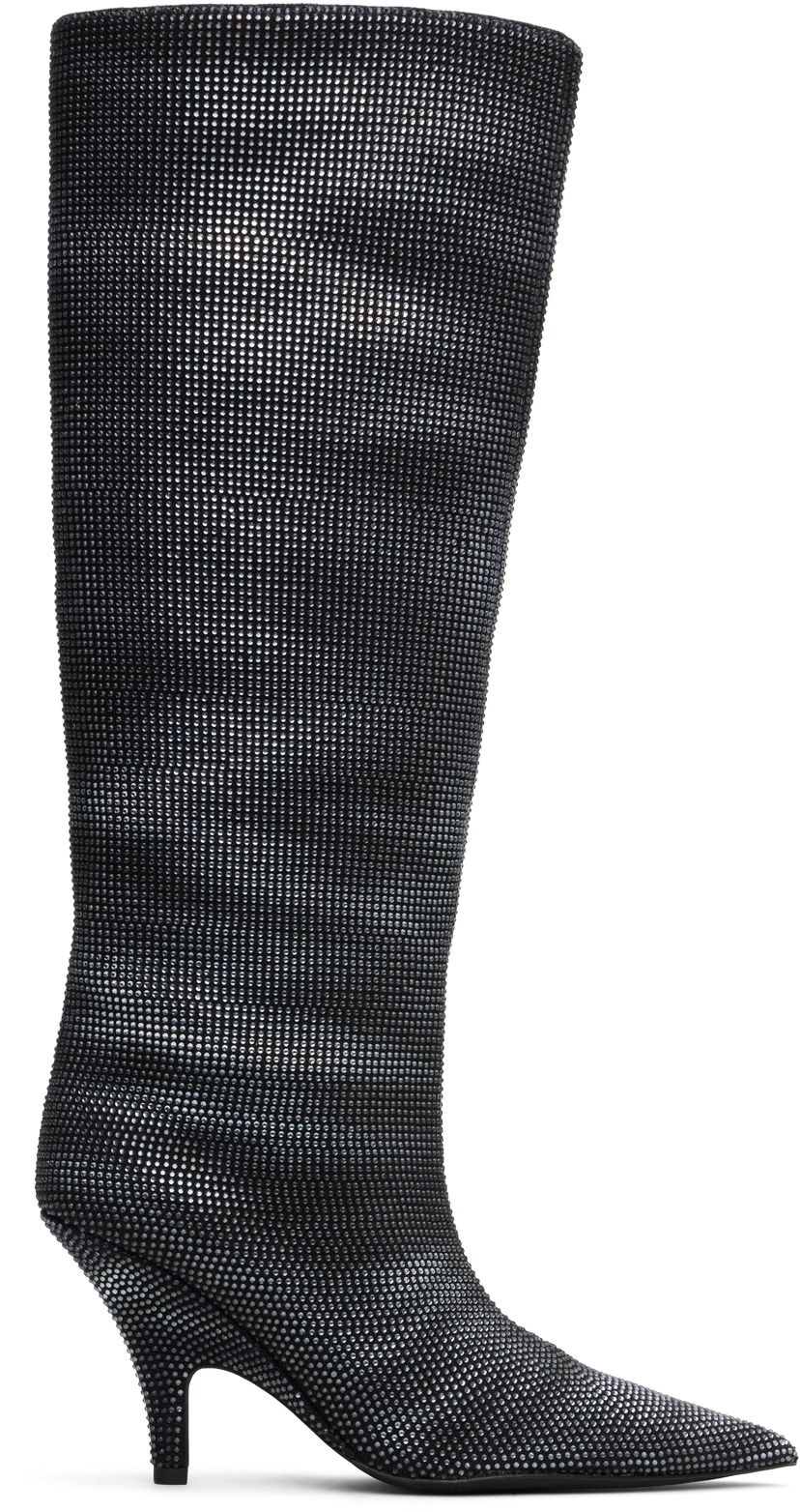 Kläder Alexander Wang Alexander Wang Diablo Tall Boots Svart | 30424B017