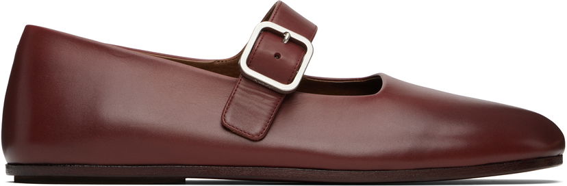Tillbehör Marsèll Marsell Appiedi Leather Loafers Bourgogne | MM4692 P011594