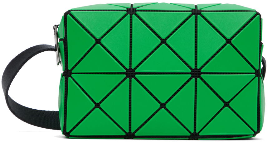 Axelväska BAO BAO ISSEY MIYAKE Geometric Pattern Cuboid Crossbody Bag Grön | BB48AG661, 0