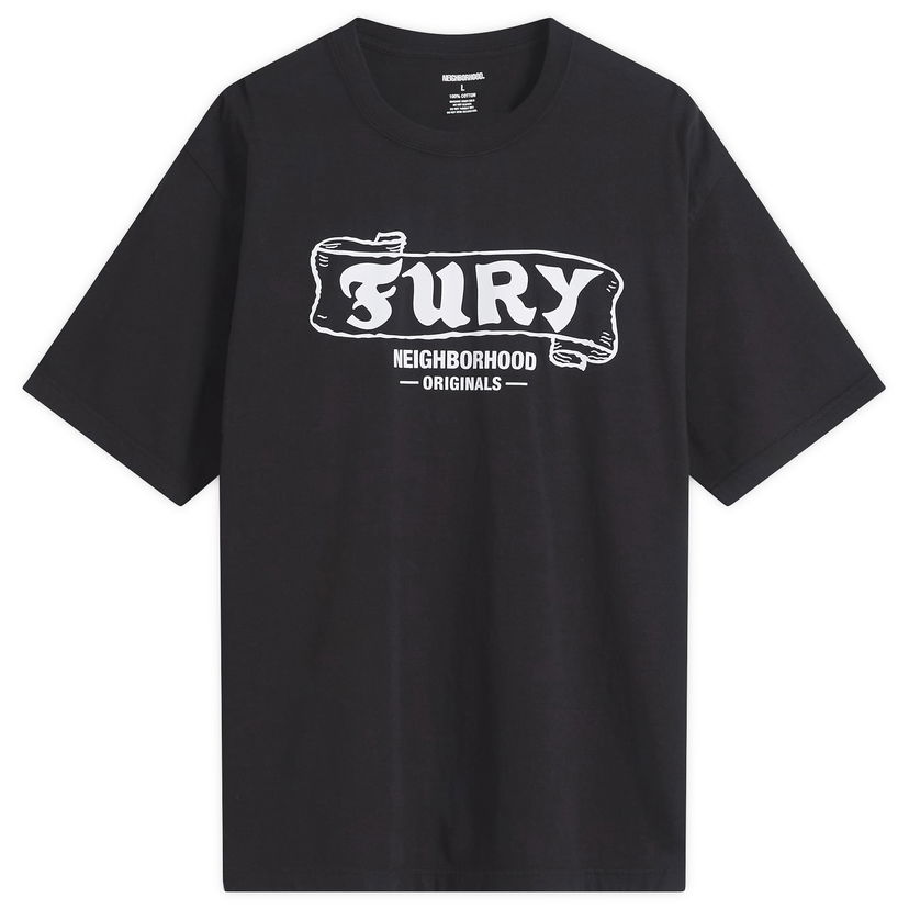 T-shirt Neighborhood Originals Fury T-Shirt Svart | 252PCNH-ST06-BLK