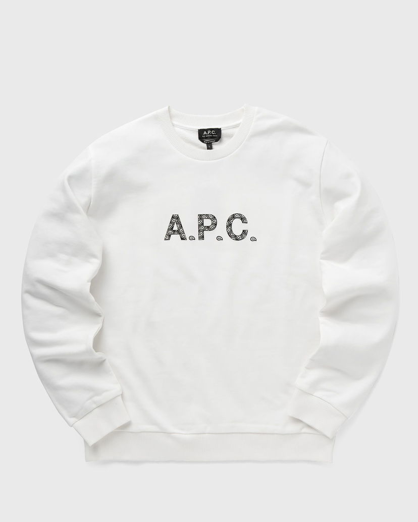 T-shirt A.P.C. Timothy Sweatshirts Vit | COEIP-H27886-TAG