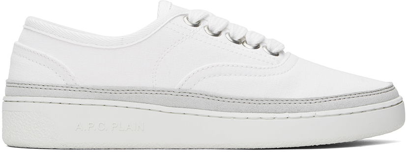 Kläder A.P.C. A.P.C. Plain Simple Vit | COGYW-M56136