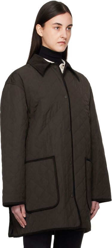Pufferjacka TOTEME Quilted Jacket Svart | 241-WRO1022-FB0169, 4