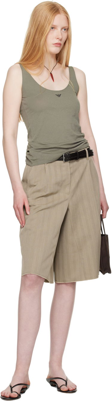 Linne OUR LEGACY Emporio Armani Rivera Tank Top Grön | WS2256RG, 4