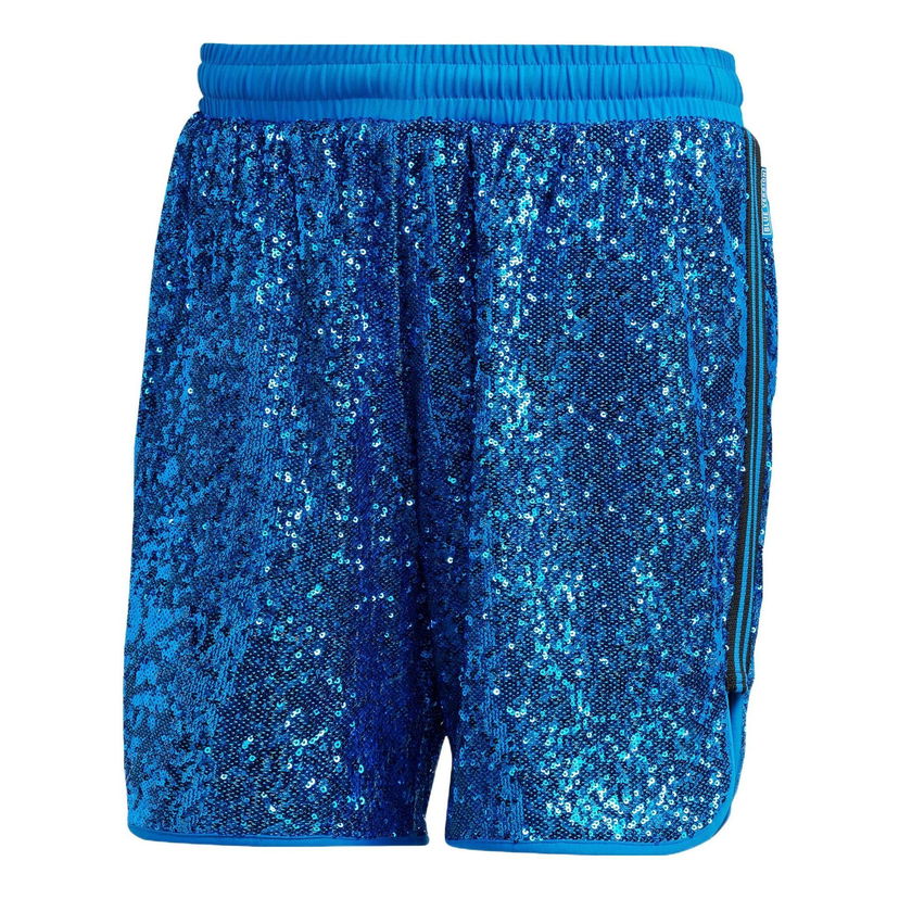 Shorts adidas Originals Sequined Athletic Shorts Blå | IA2478