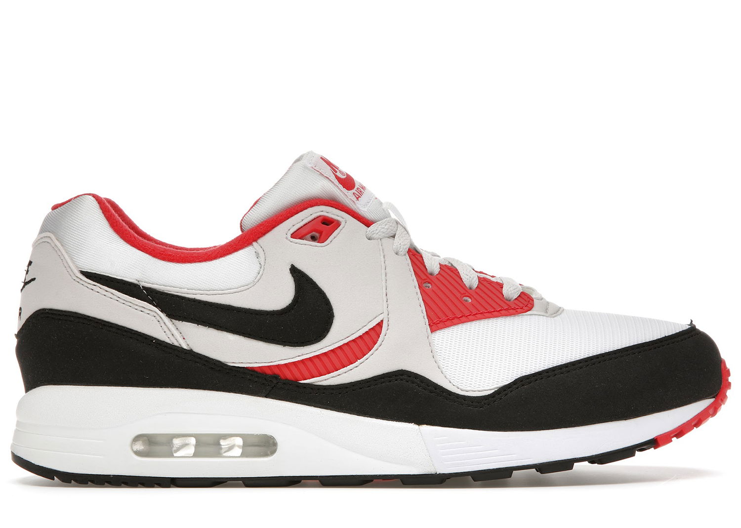 Sneakers och skor Nike Air Max Light White Black Grey Red Röd | AO8285-101, 0