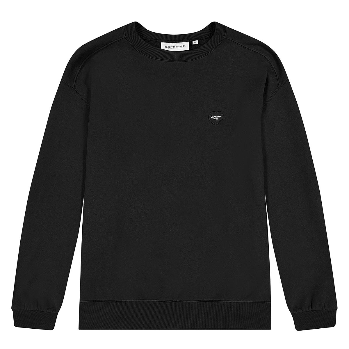 Sweatshirt Carhartt WIP Heart Patch , Svart | I032167.89XX, 1