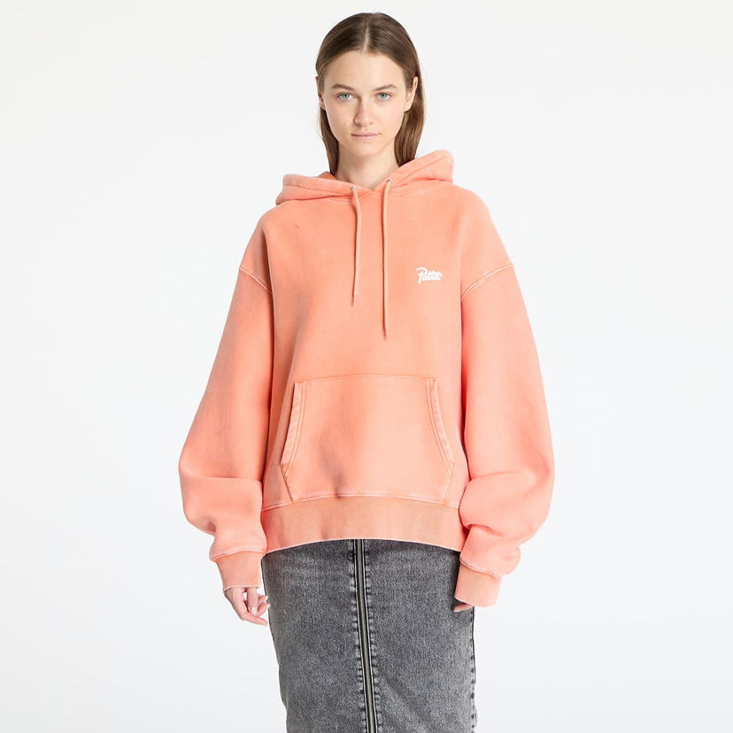 Sweatshirt Patta Patta Classic Washed Hoodie Orange | POC-BS25-2050-329-0001-187