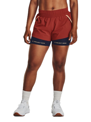 Shorts Under Armour Project Rock Flex Shorts Bourgogne | 1380188-635