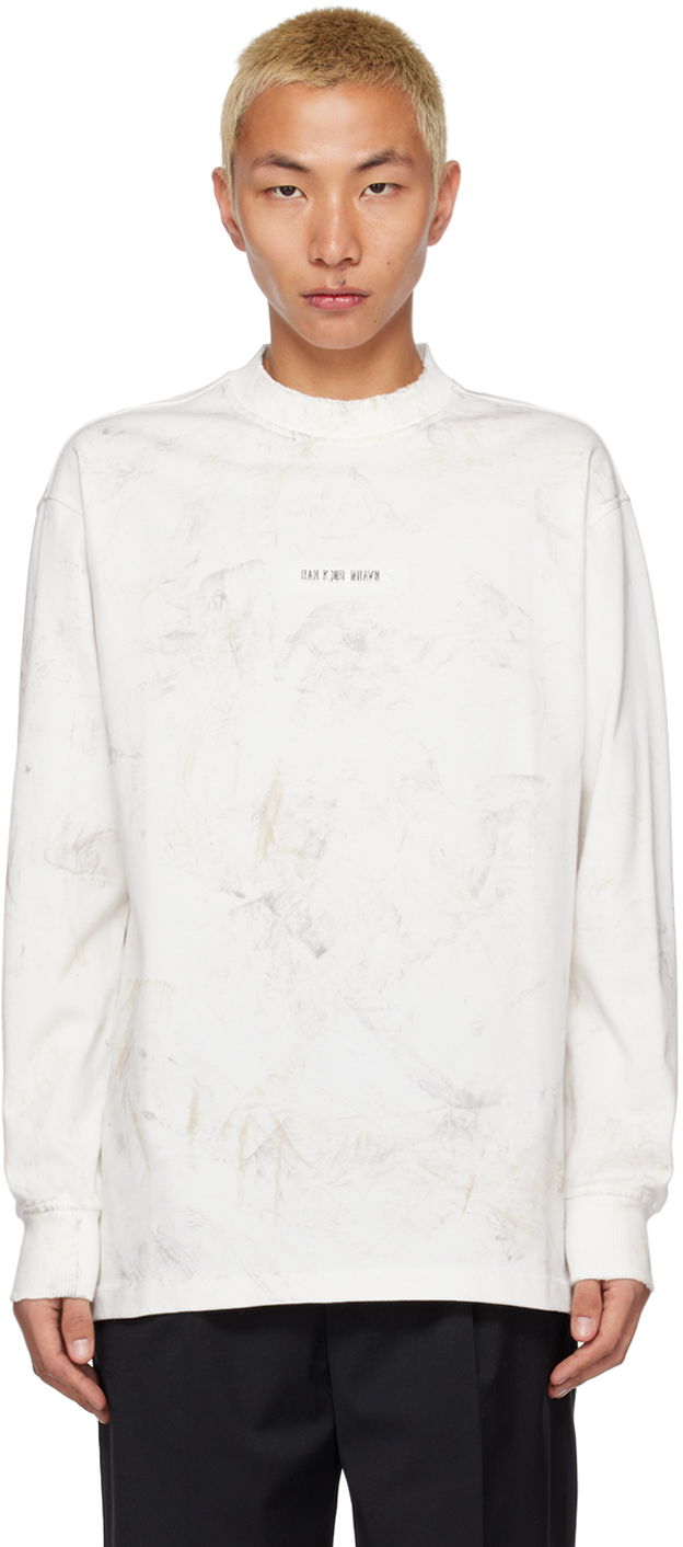 T-shirt Han Kjøbenhavn Kjobenhavn Boxy Long Sleeve T-Shirt Vit | M-132458