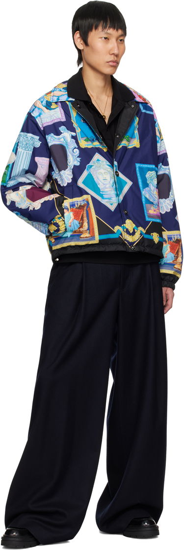 Bomberjacka Versace Versace 'Versace Gallery' Reversible Blouson Jacket Flerfärgad | 1018330_1A12970, 4