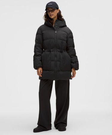 Pufferjacka lululemon 600-Fill-Power Down Adjustable Waist Puffer Jacket Svart | prod20003739, 8