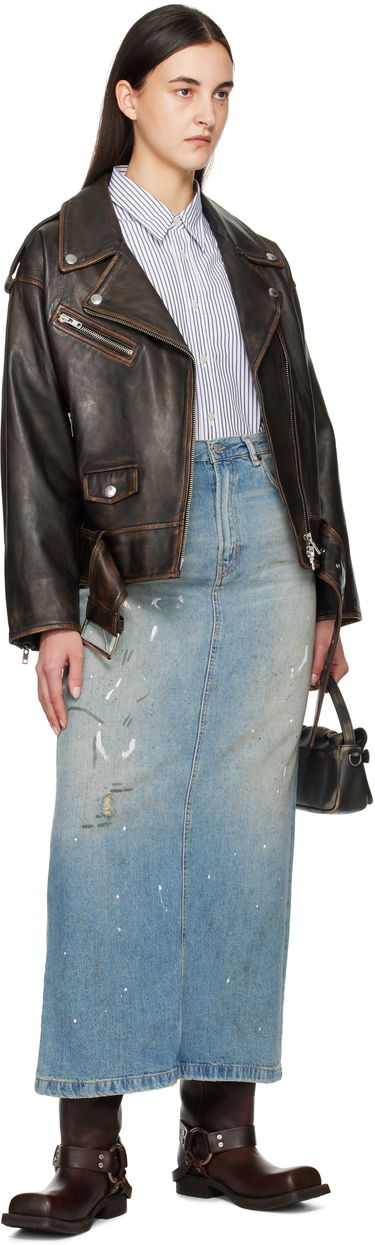 Skjorta Acne Studios Acne Studios Striped Shirt Vit | CB0097-, 3