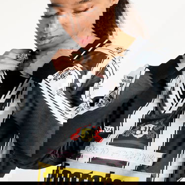 Jersey Footshop FTSHP x PROSTO Striped Longsleeve Jersey Svart | FTSHP_414, 5