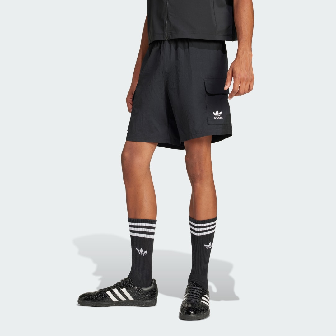 Shorts adidas Performance Essentials Woven Cargo Shorts Svart | JD0406, 0