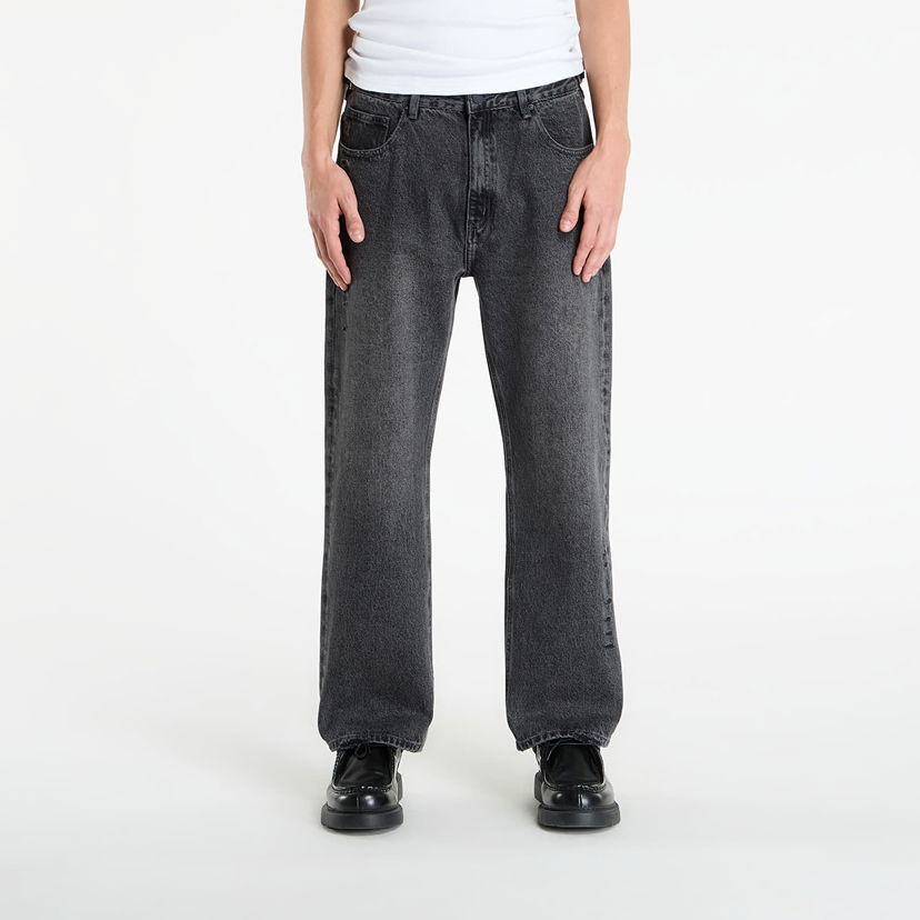Jeans Footshop Playboy x FTSHP Denim Pants UNISEX Black Svart | FTSHP_515