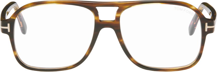 Solglasögon Tom Ford Tom Ford Navigator Glasses Brun | FT6058-B_58055