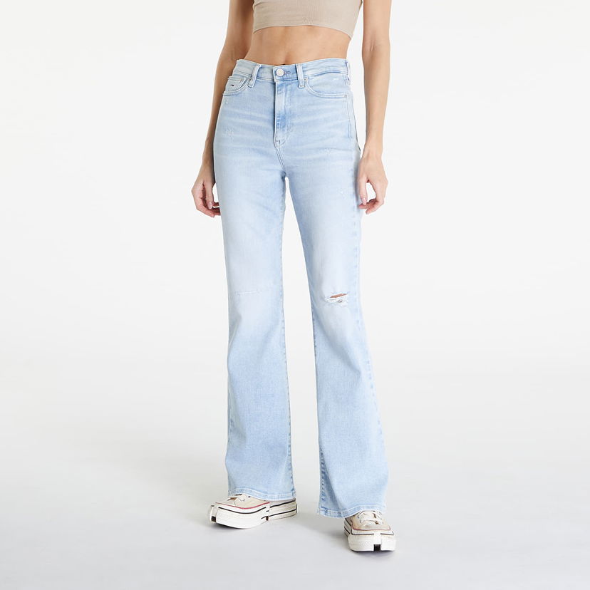 Jeans Tommy Hilfiger Sylvia High Rise Skinny Flared Jeans Denim Light Blå | DW0DW18332 1AB