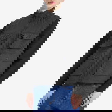 Väst Pop Trading Company Reversible Safari Vest, Size Large Svart | POPSS25-03-003, 3