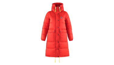 Parkas FJÄLLRÄVEN Long Down Parka Röd | F86126-334, 1