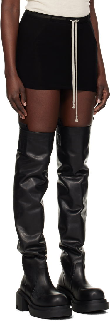 Kjol Rick Owens Rick Owens Hollywood Bud Shorts Svart | RP01E7314 BZ, 1