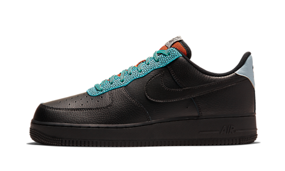 Sneakers och skor Nike Air Force 1 Low '07 LV8 "Black Obisidian Mist" Svart | CK4363-001, 0