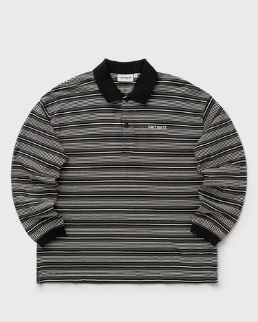 Polotröja Carhartt WIP Largo Striped Long Sleeve Polo Tee Flerfärgad | I035530-37F.XX, 0