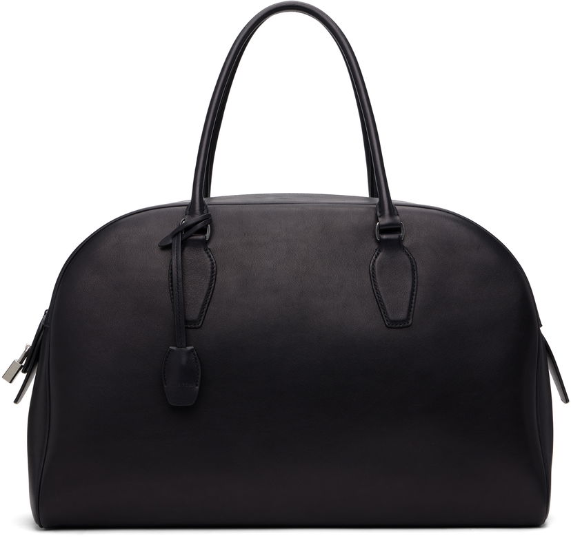 Resväska The Row The Row India 15.75 Leather Travel Bag Svart | W1594-L72