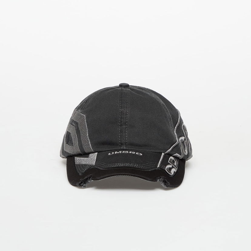 Keps Umbro Spycam Distressed Graphic Baseball Cap Svart | UBMW231FA18 GRY0003