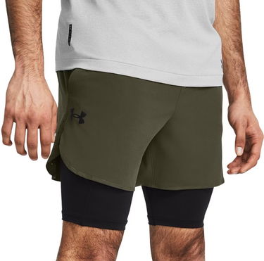 Shorts Under Armour Vanish Elite 2-in-1 Training Shorts Grön | 1378604-390, 0