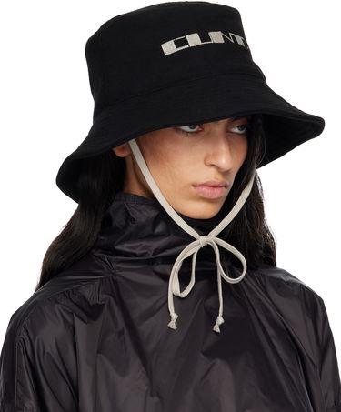 Hatt Rick Owens Rick Owens DRKSHDW Concordians Gilligan Bucket Hat Svart | DA02E7479 BMOEM6, 1