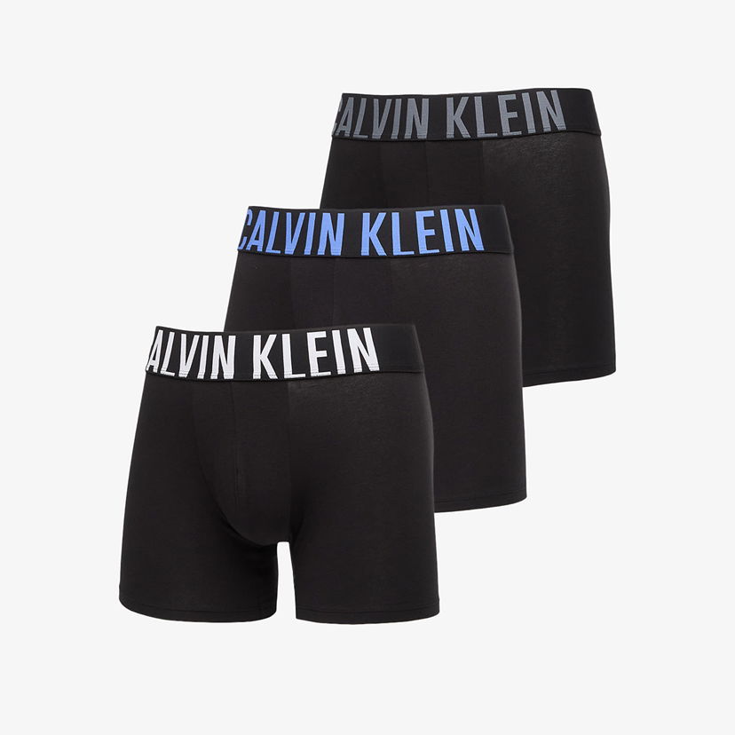 Boxare CALVIN KLEIN Boxer Brief 3-Pack M Svart | 000NB3609A ZDM