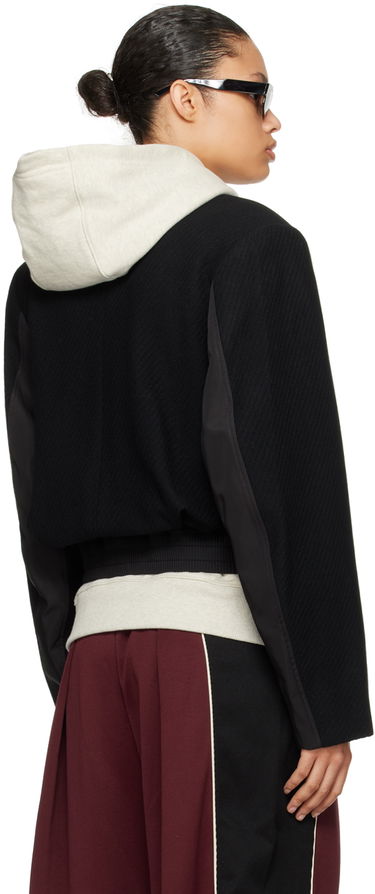 Väst ADER ERROR Paneled Cropped Blazer Svart | BMADFWBZ0101BK, 2