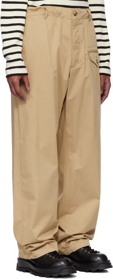 Cargo byxor Engineered Garments Engineered Garments Gurkha Trousers Beige | 25S1F039, 1