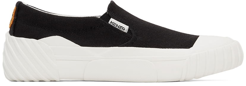 Sneakers och skor KENZO Kenzo Tiger Crest Slip-On Svart | FB62SN420F50