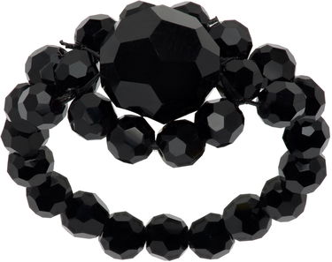 Ringa Simone Rocha Simone Rocha Daisy Solo Ring Svart | RING9 0903, 0