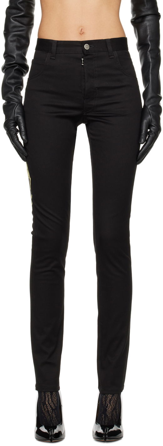 Byxor Maison Margiela Invitation Trousers Svart | S50LA0219 S78269