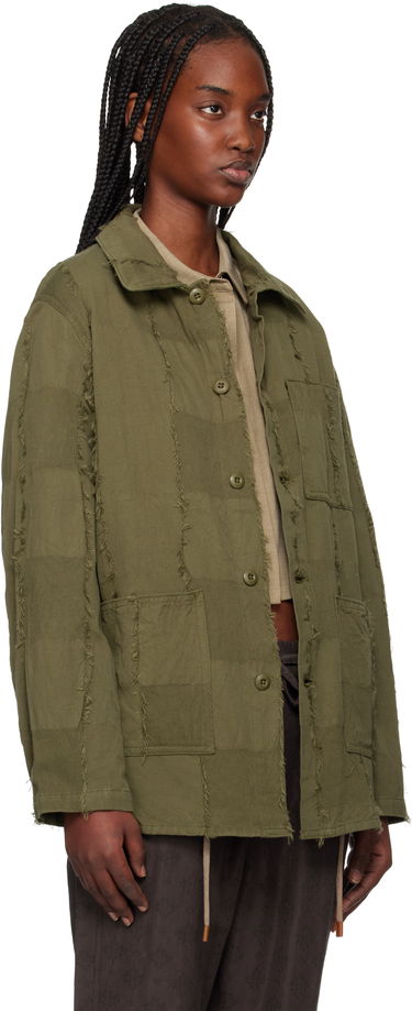 Jacka Needles Needles Coverall Ripstop Cut Jacquard Jacket Svart | QV188, 4