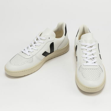 Sneakers och skor Veja V-10 Leather Vit | VX0200005B, 2