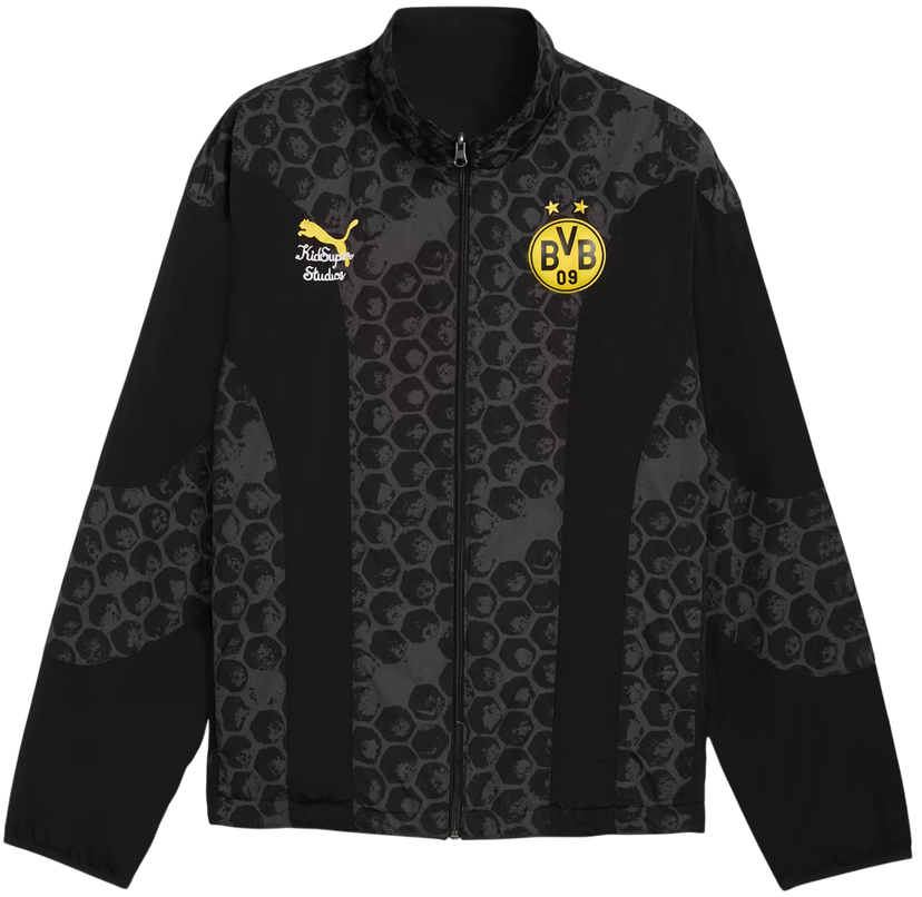 Jacka Puma Borussia Dortmund KIDSUPER Reversible Jacket Svart | 782757-03