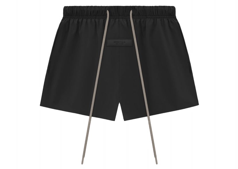 Shorts Fear of God Core Collection Nylon Running Short Black Svart | 160SU243010FW
