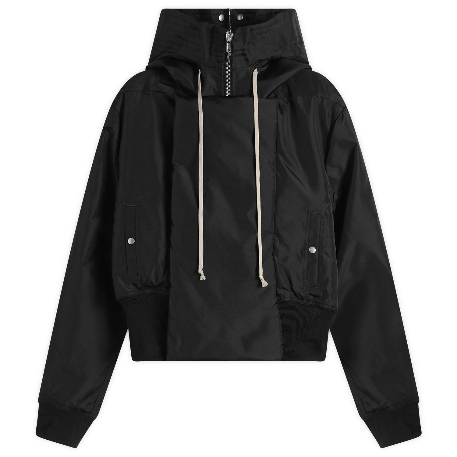 Parkas Rick Owens Rick Owens DRKSHDW Cropped Alice Parka Jacket Svart | DU02E7781-NCV-09, 1