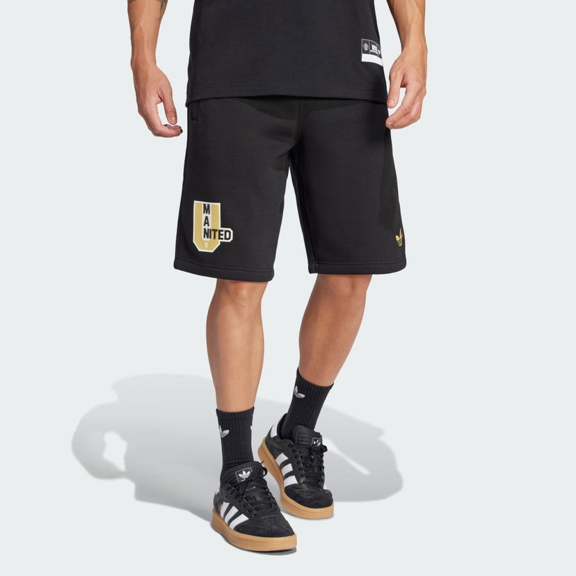 Shorts adidas Performance Manchester United VRCT Shorts Svart | JF0362