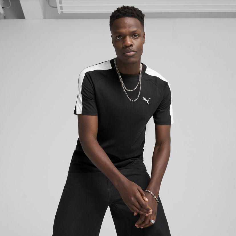 T-shirt Puma T7 T-Shirt Svart | 629592_01