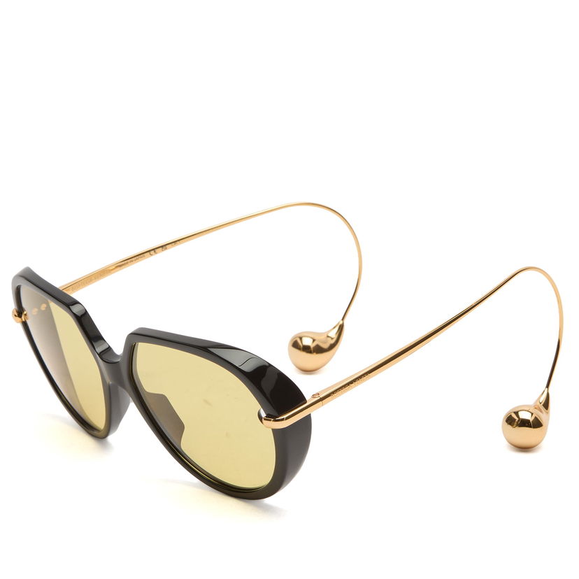 Solglasögon Bottega Veneta Drop Sunglasses Svart | BV1436S-001