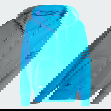 Sweatshirt adidas Originals Street Neuclassics Full-Zip Hoodie Blå | IS2827, 4