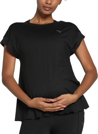 T-shirt Puma MATERNITY STUDIO OVERSIZED TEE Svart | 524857-01, 4